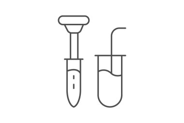 Toprak Test Kiti, vektör, piksel mükemmel, illüstratör dosyası