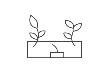 Ivy Duvarda, vektör, piksel mükemmel, illüstratör dosyası