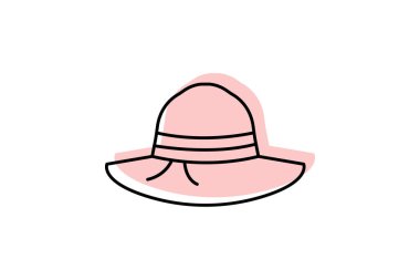 Bahçıvanlık Şapkası, vektör, piksel mükemmel, illüstratör dosyası