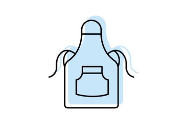 Bahçe önlüğü, vektör, piksel mükemmel, illüstratör dosyası