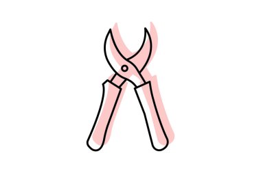 Vine Clipper, vektör, piksel mükemmel, illüstratör dosyası