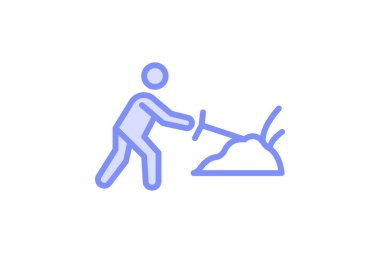 Hedge, vektör, piksel mükemmel, illüstratör dosyası kırpılıyor