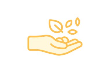 Tohumlar Elde, vektör, piksel mükemmel, illüstratör dosyası