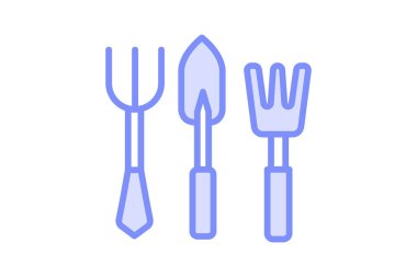 Bahçe Araçları Set, vektör, piksel mükemmel, illüstratör dosyası