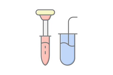 Toprak Test Kiti, vektör, piksel mükemmel, illüstratör dosyası