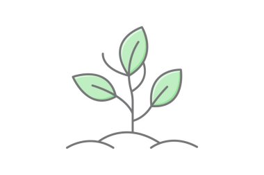 Organik Herb Yaması, vektör, piksel mükemmel, illüstratör dosyası