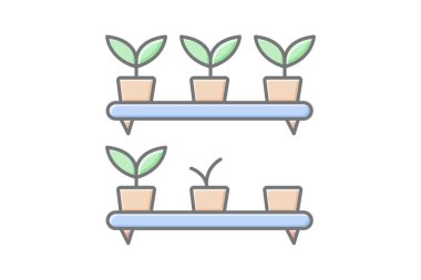 Kapalı Herb Rafı, vektör, piksel mükemmel, illüstratör dosyası
