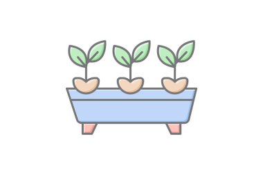 Yükseltilmiş Yatak Köşeleri, vektör, piksel mükemmel, illüstratör dosyası