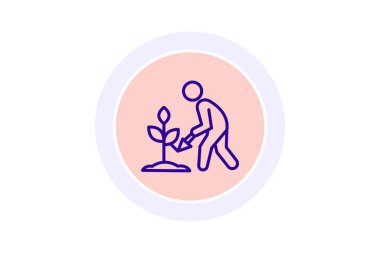 Ağaç Diken Adam, vektör, piksel mükemmel, illüstratör dosyası