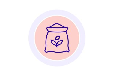 Bahçe Torbası, vektör, piksel mükemmel, illüstratör dosyası