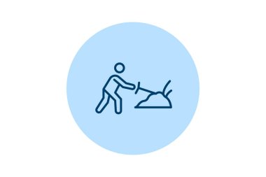 Hedge, vektör, piksel mükemmel, illüstratör dosyası kırpılıyor