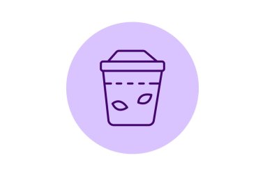 Kompost kutusu, vektör, piksel mükemmel, illüstratör dosyası