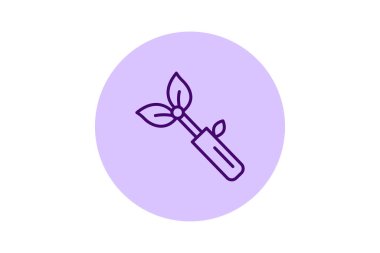 Bitki İşaretleyici Çubuğu, vektör, piksel mükemmel, illüstratör dosyası