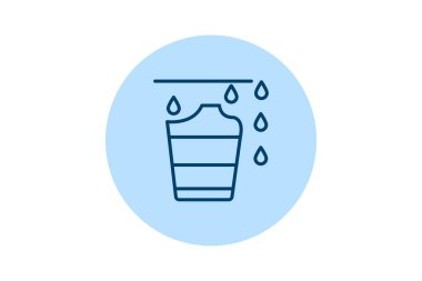 Yağmur Varili, vektör, piksel mükemmel, illüstratör dosyası