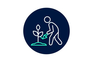 Ağaç Diken Adam, vektör, piksel mükemmel, illüstratör dosyası