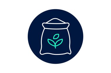 Bahçe Torbası, vektör, piksel mükemmel, illüstratör dosyası