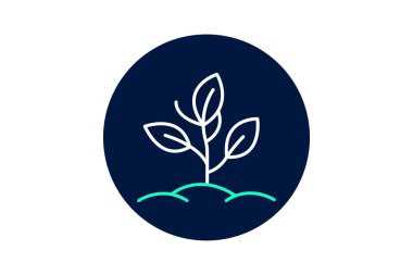 Organik Herb Yaması, vektör, piksel mükemmel, illüstratör dosyası