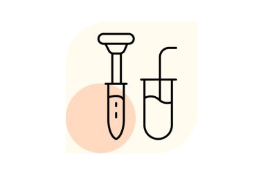 Toprak Test Kiti, vektör, piksel mükemmel, illüstratör dosyası