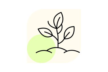 Organik Herb Yaması, vektör, piksel mükemmel, illüstratör dosyası