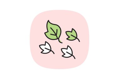 Yapraklar Düşüyor, vektör, piksel mükemmel, illüstratör dosyası