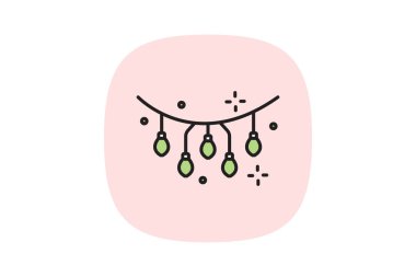 Night Garden Light, vektör, piksel mükemmel, illüstratör dosyası