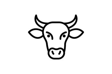 Sığır Sürüsü, vektör, piksel mükemmel, illüstratör dosyası