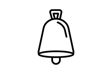 İnek Çanı Kapanışı, vektör, piksel mükemmel, illüstratör dosyası