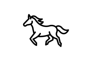 At Dörtnala, vektör, piksel mükemmel, illüstratör dosyası