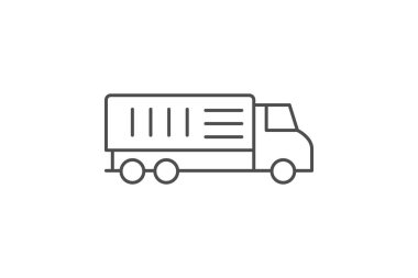 Sığır Taşıma Aracı, vektör, piksel mükemmel, illüstratör dosyası