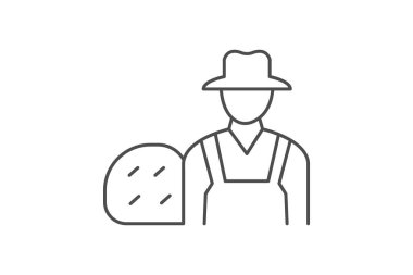 Hay Bale, vektör, piksel, mükemmel illüstratör dosyasına sahip çiftçi