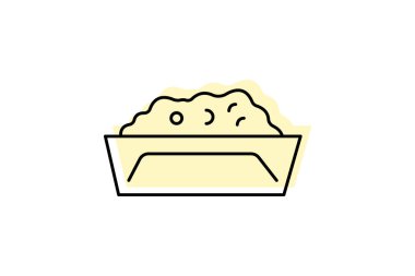 Hayvan Besleme Çukuru, vektör, piksel mükemmel, illüstratör dosyası