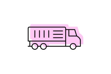 Sığır Taşıma Aracı, vektör, piksel mükemmel, illüstratör dosyası