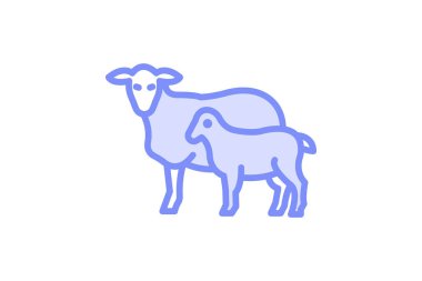 Kuzu Anne, vektör, piksel mükemmel, illüstratör dosyası