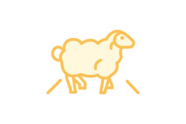 Koyun Geçidi Yolu, vektör, piksel mükemmel, illüstratör dosyası