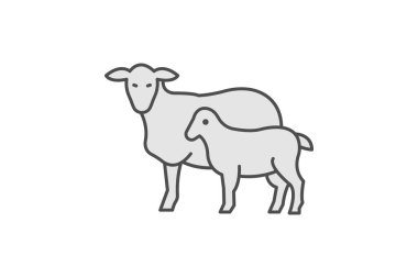 Kuzu Anne, vektör, piksel mükemmel, illüstratör dosyası