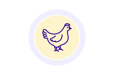 Kümes hayvanları, vektör, piksel mükemmel, illüstratör dosyası