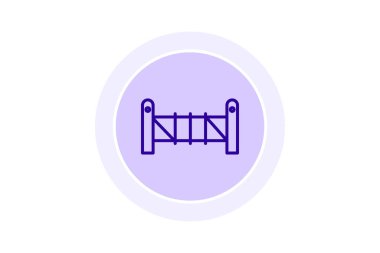 Koyun Çiti Kapısı, vektör, piksel mükemmel, illüstratör dosyası