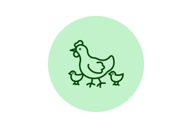 Civcivler, vektör, piksel mükemmel, illüstratör dosyası