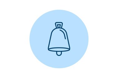 İnek Çanı Kapanışı, vektör, piksel mükemmel, illüstratör dosyası