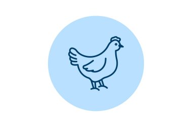 Kümes hayvanları, vektör, piksel mükemmel, illüstratör dosyası