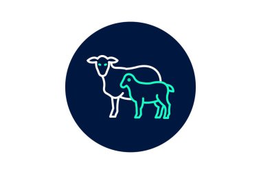 Kuzu Anne, vektör, piksel mükemmel, illüstratör dosyası