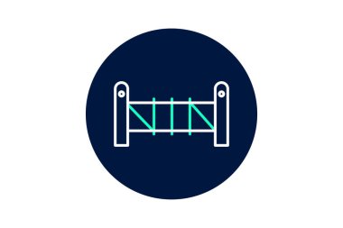 Koyun Çiti Kapısı, vektör, piksel mükemmel, illüstratör dosyası