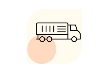 Sığır Taşıma Aracı, vektör, piksel mükemmel, illüstratör dosyası