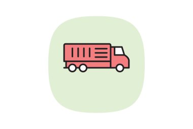 Sığır Taşıma Aracı, vektör, piksel mükemmel, illüstratör dosyası