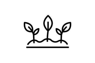 Filizlenme bitkileri, vektör, piksel mükemmel, illüstratör dosyası