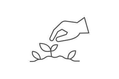 El ekimi tohumları, vektör, piksel mükemmel, illüstratör dosyası