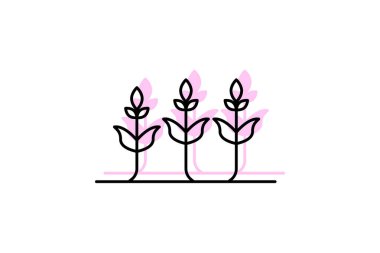 Ekinler, vektör, piksel mükemmel, illüstratör dosyası