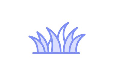 Çimen alanı, vektör, piksel mükemmel, illüstratör dosyası