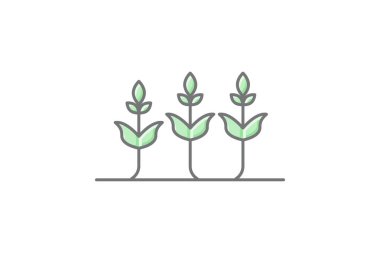 Ekinler, vektör, piksel mükemmel, illüstratör dosyası