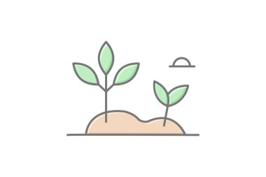 Bahçe Alanı, vektör, piksel mükemmel, illüstratör dosyası